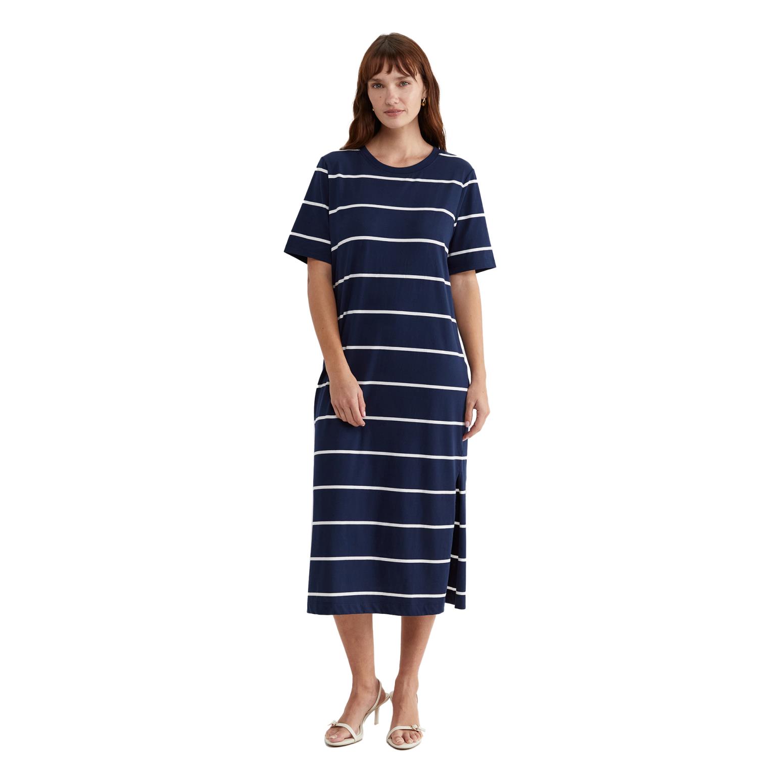 Sportscraft Ariana Stripe Tee Dress